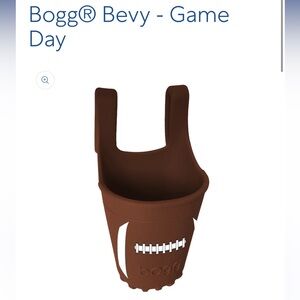 Football bogg bag cup holder